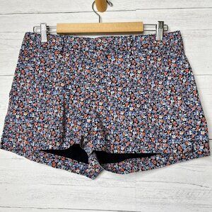 Gap Shorts Womens Size 10 Floral Ditsy Chino 3" Cotton Blend Spring Summertime